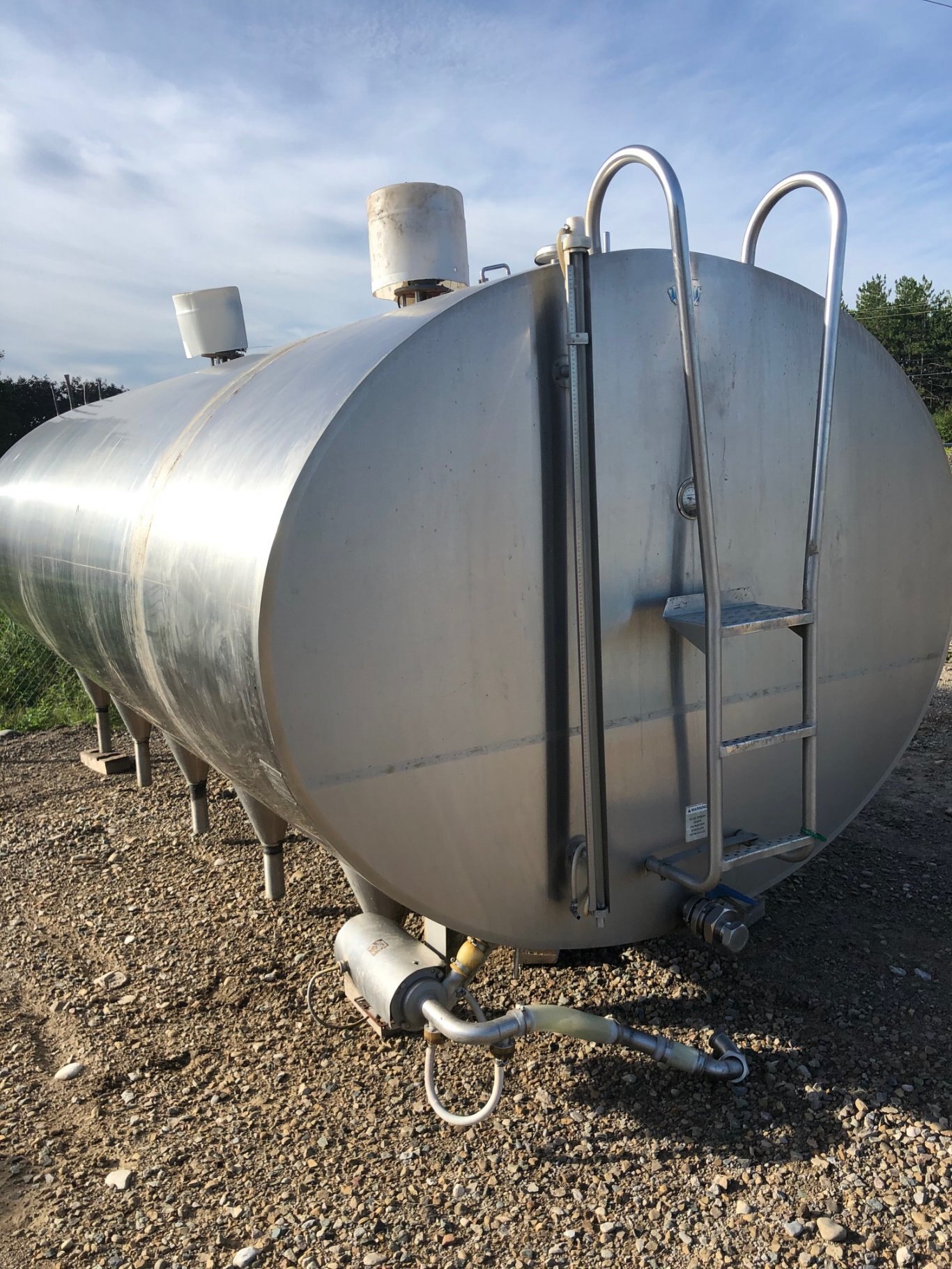 Boumatic 4000 gal Milk tank Available Fall 2022