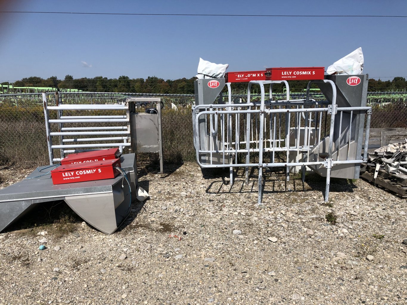 2 Used LELY COMPUTER FEEDER