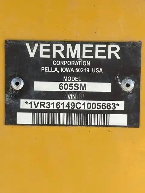 0 Vermeer 605SM