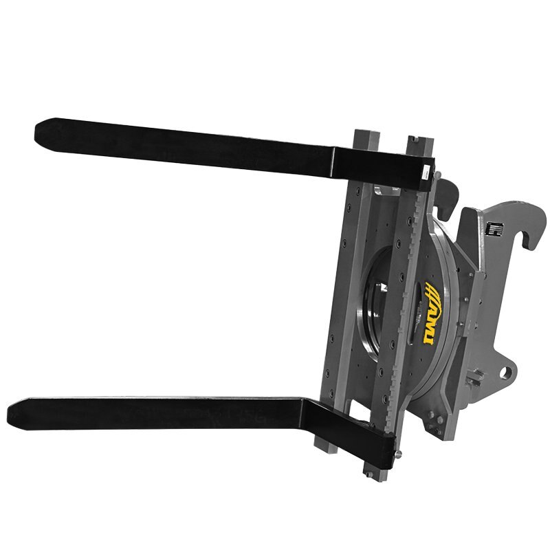 AMI Attachments 360° ROTATING FORK RACK