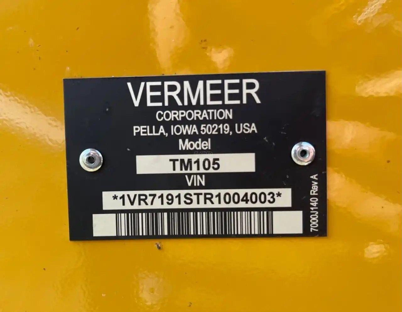 2024 Vermeer TM105