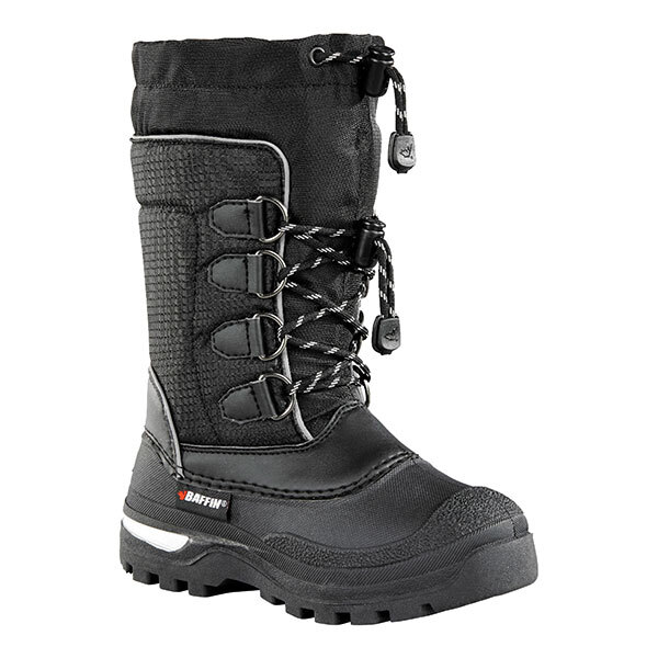 BAFFIN YOUTH'S PINETREE BOOTS Youth 12 Black Youth