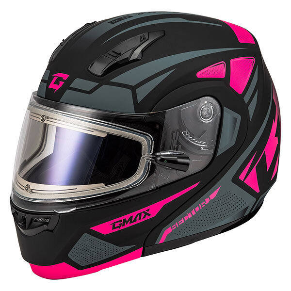 GMAX MD04 SECTOR MODULAR HELMET Electric Small Pink