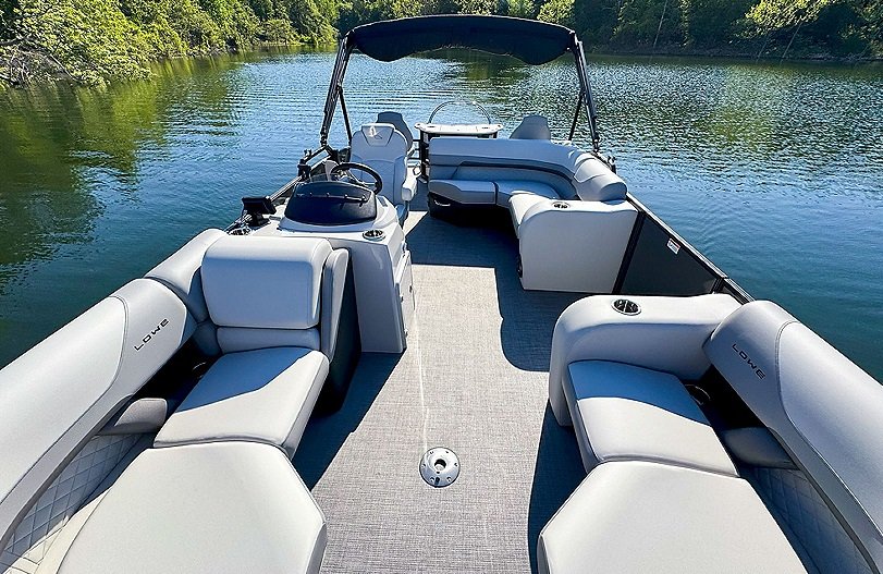 2026 Lowe Boats LF 214 Wineberry Metallic Fence