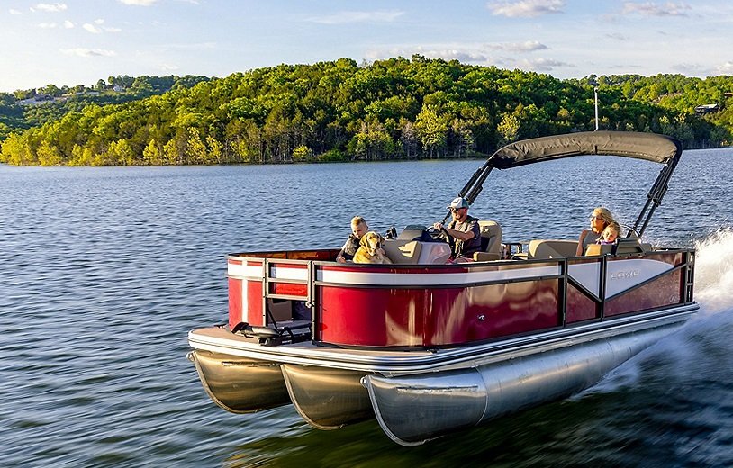 2026 Lowe Boats LF 214 Wineberry Metallic Fence