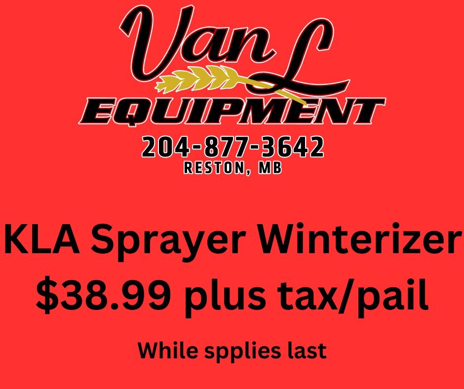 KLA Sprayer Winterizer