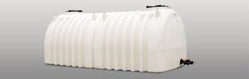 Freeform GEN2 TRANSPORT 1380 USG White Outside/Black Inside Poly Tank