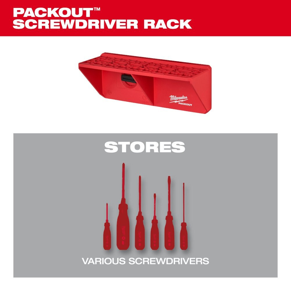 PACKOUT™ Screwdriver Rack