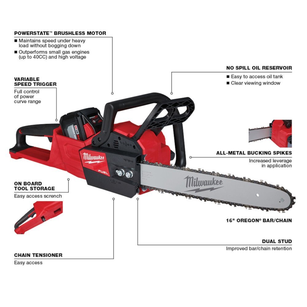 M18 FUEL™ 16 in. Chainsaw Kit