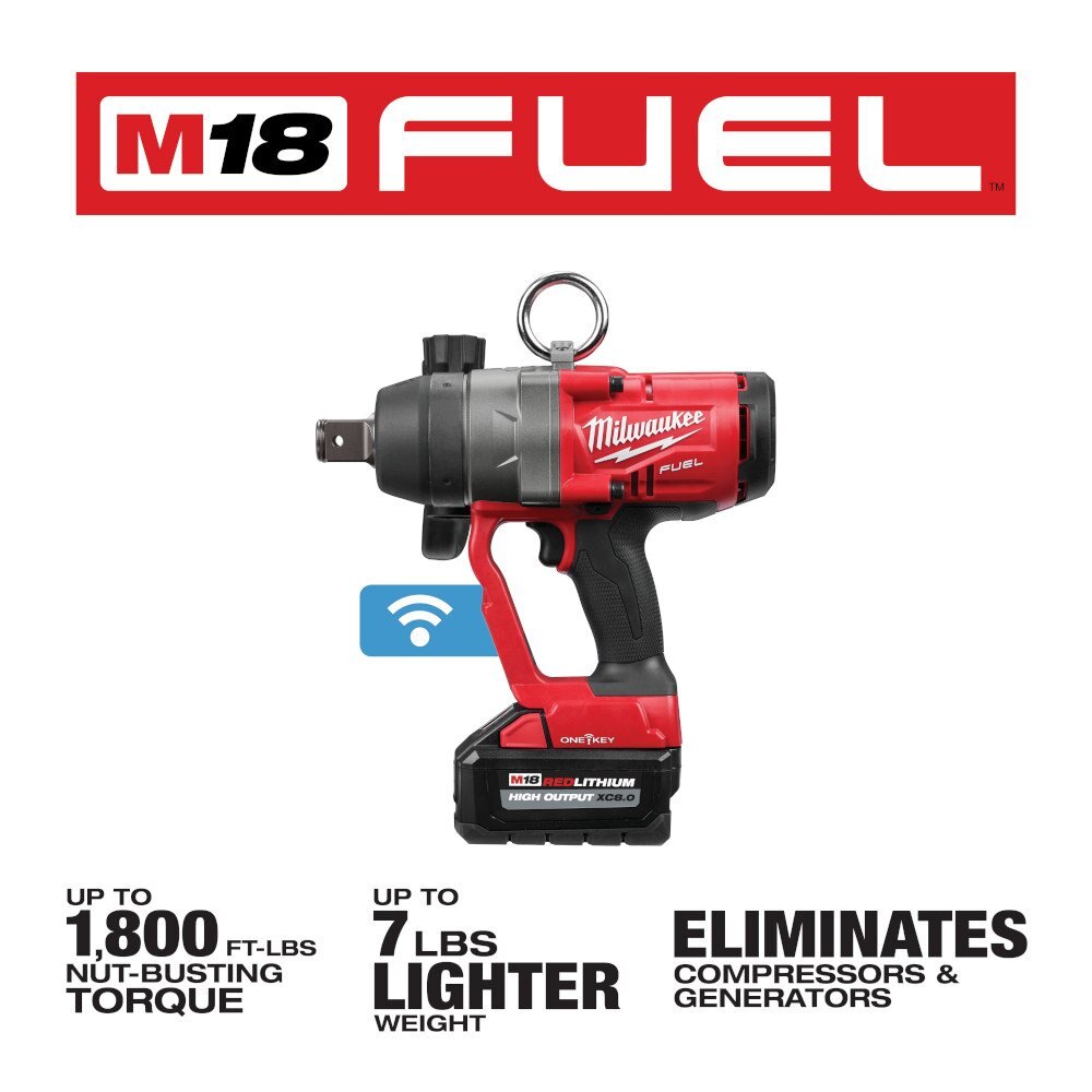 M18 FUEL™ 1" High Torque Impact Wrench w/ ONE KEY™ Kit
