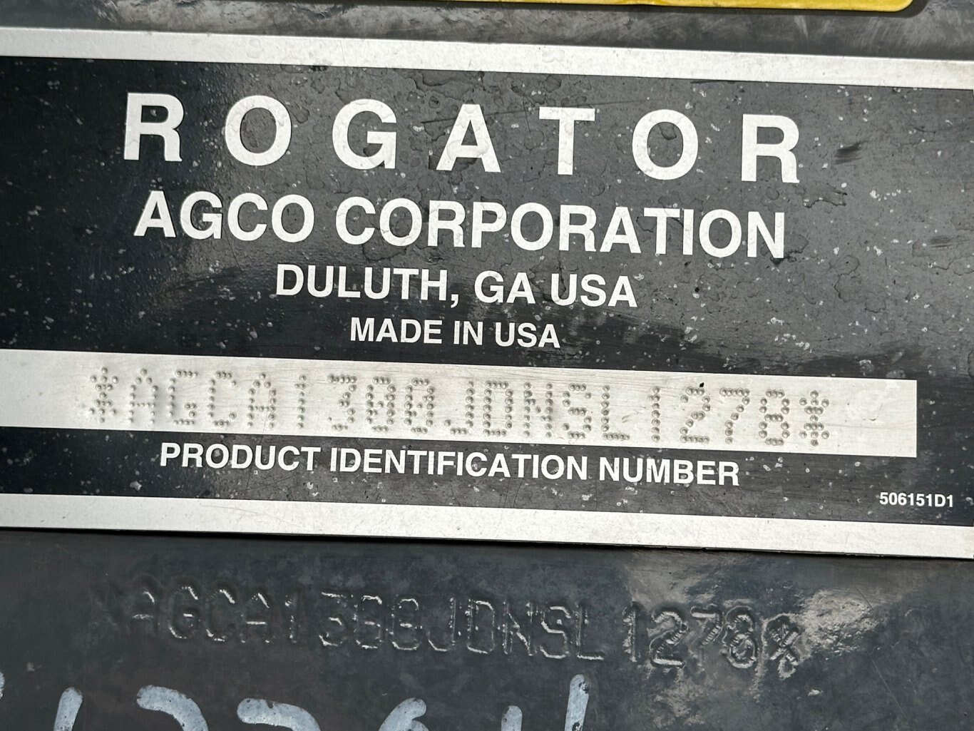 2013 RoGator RG1300, 1115 Hrs, 120 ft Booms