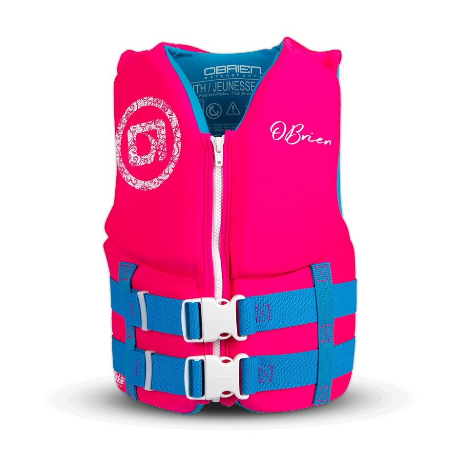O’BRIEN Traditional Youth Life Jacket Pink