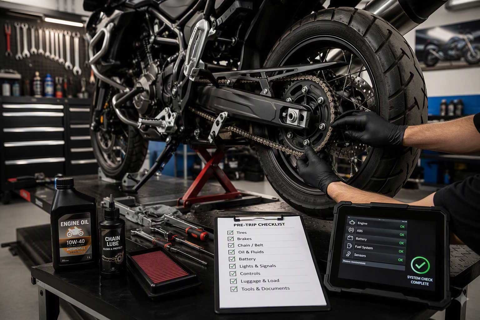 Top 10 Reasons to Schedule Motorcycle Service Before a Summer Road Trip