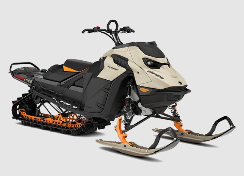 2024 Ski Doo Summit Adrenaline with Edge package Rotax® 850 E TEC® arctic desert