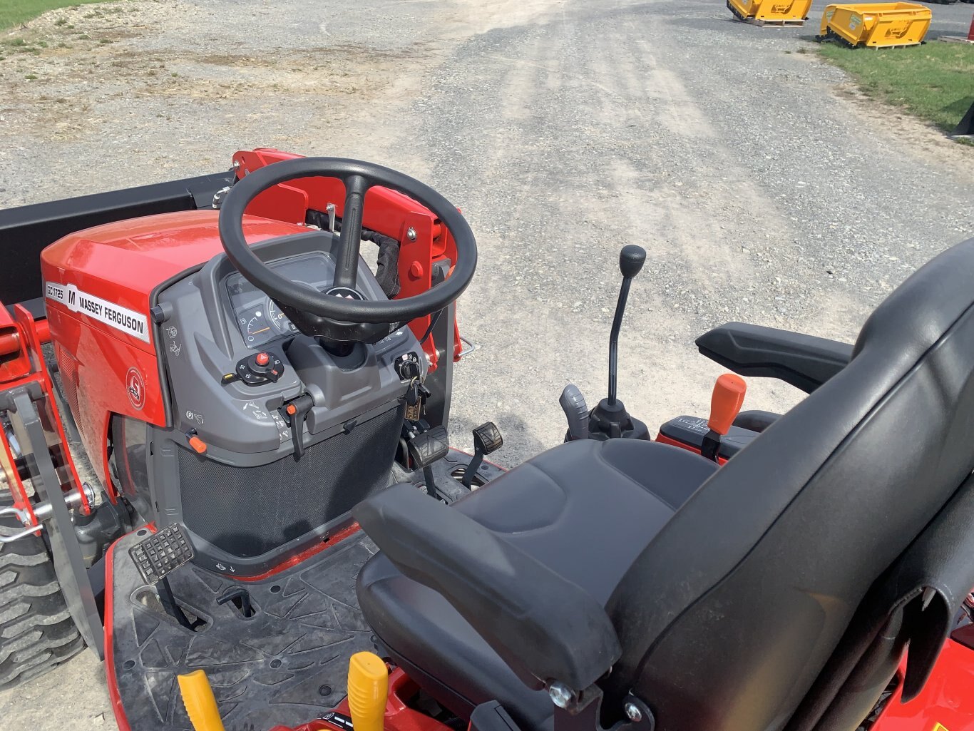 Massey Ferguson GC1725M Premium Sub Compact with Loader on Ag Tires