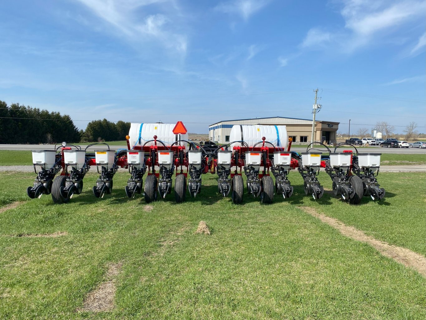 Massey Ferguson 12 Row VW Series 1230 VE Wing Fold Planter with Row Marker and Residue Cleaner