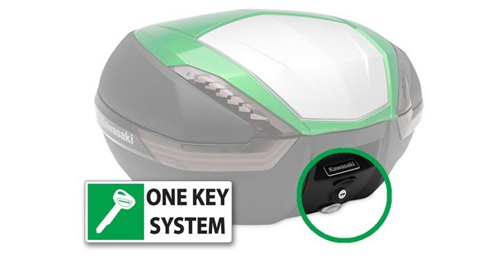KQR 47 Litre Top Case One Key System Type A