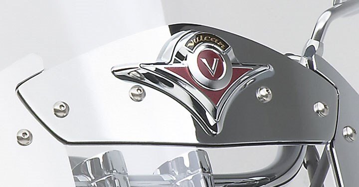 Vulcan Windshield Emblem