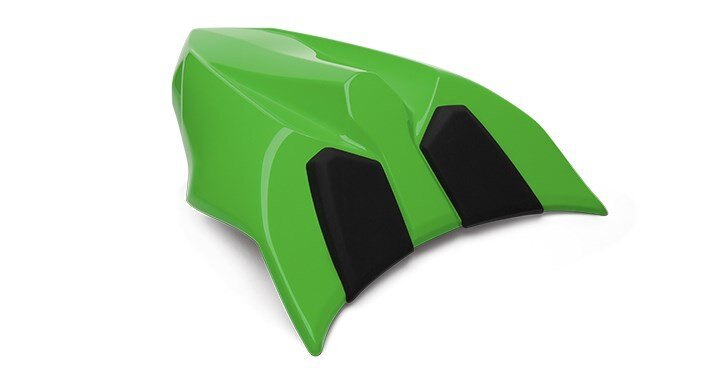 Solo Seat Cowl Assembly, Lime Green