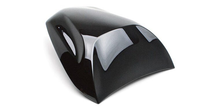 Solo Seat Cowl Assembly, Metallic Carbon Gray