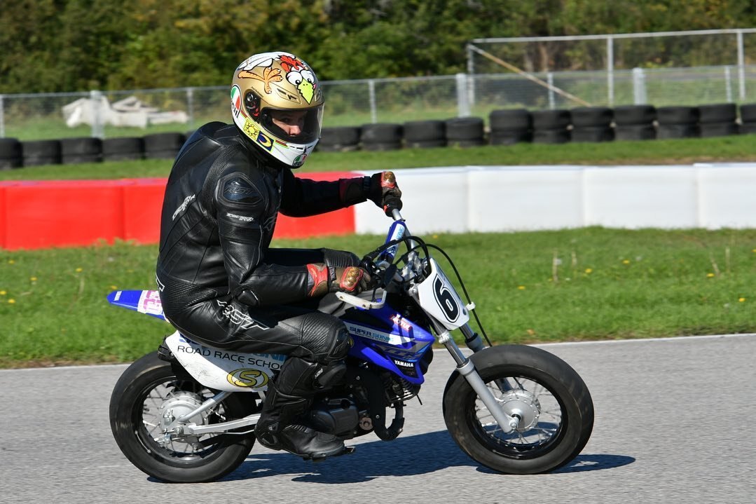 .06 Race Line Pitbike 2022 04 26 Canadian Tire Motorsport Park (paddock course)
