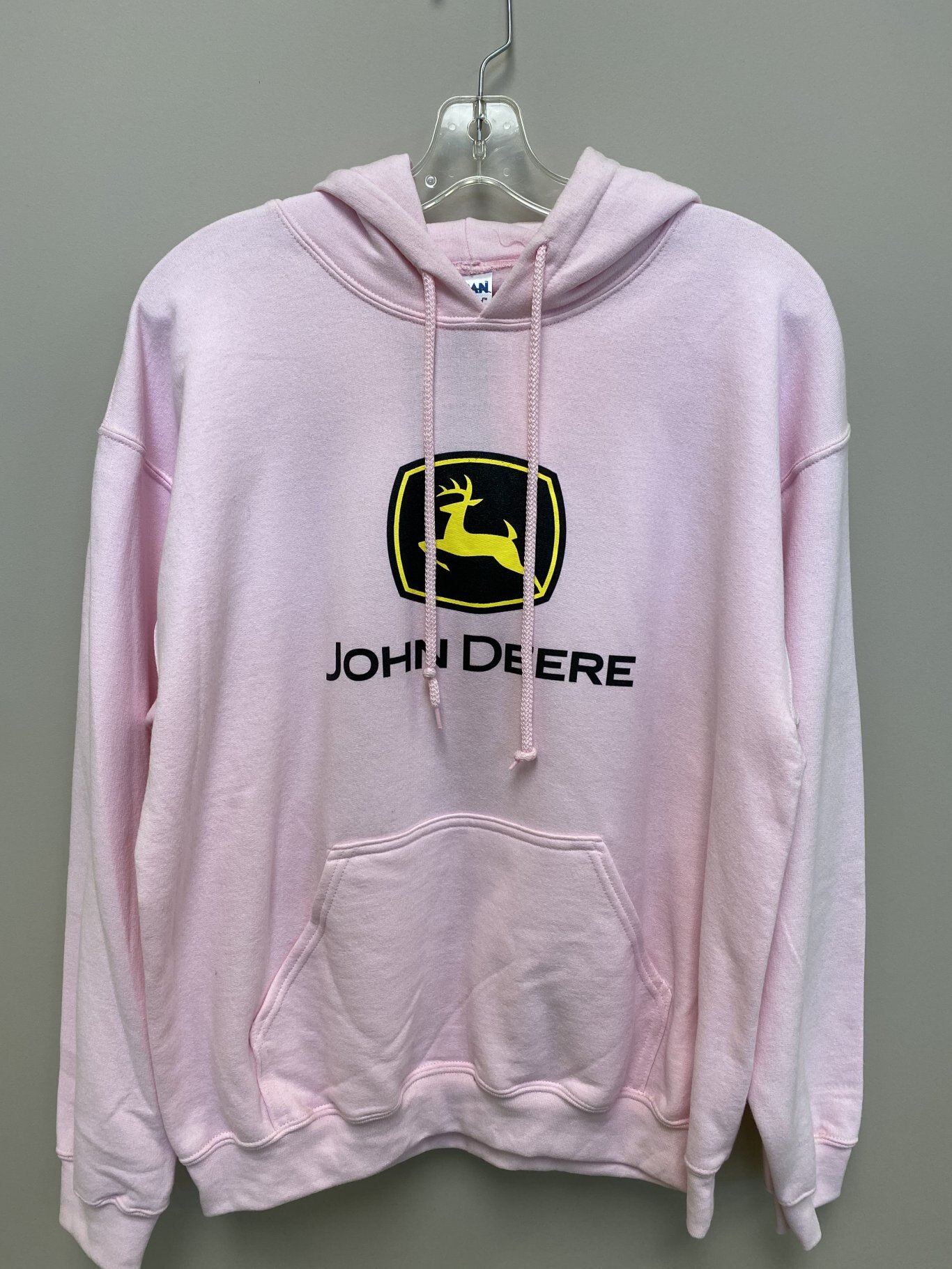 John Deere Pink Hoodie M