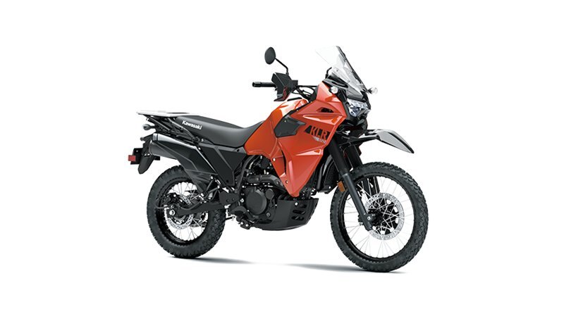 2022 Kawasaki KLR650 Pearl Lava Orange