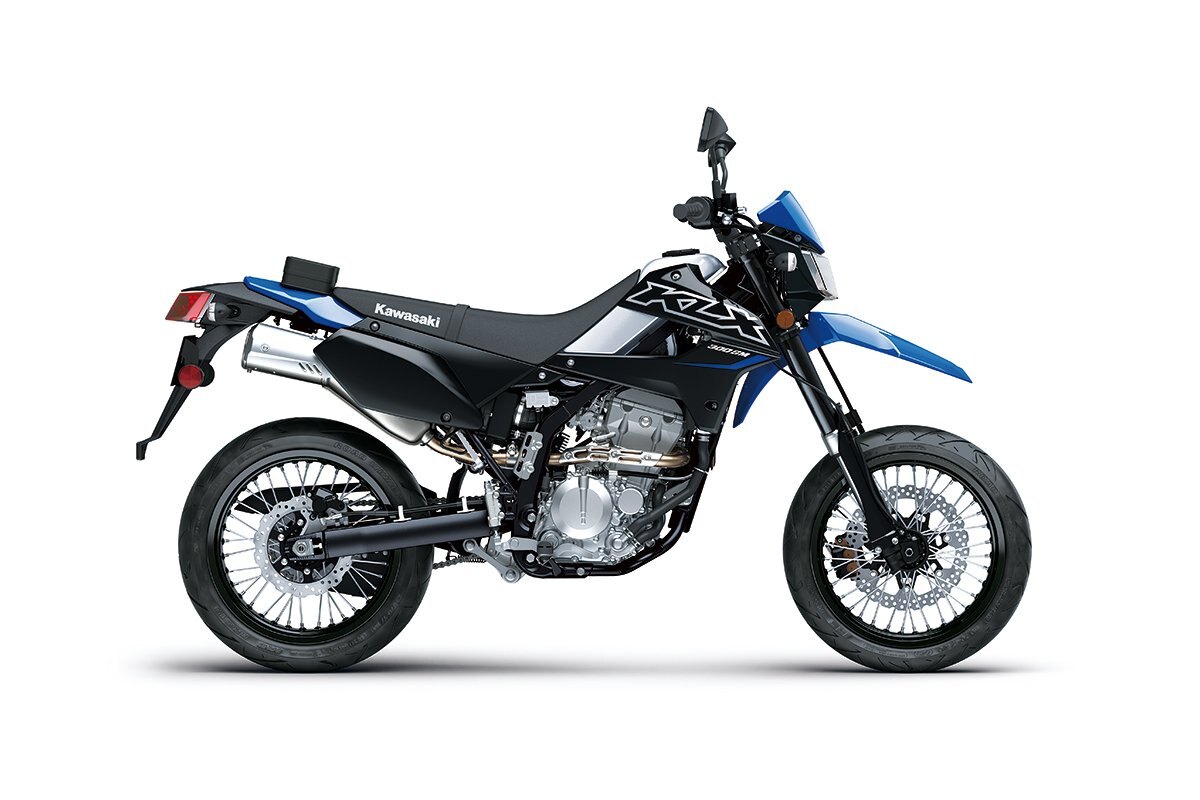 2021 Kawasaki KLX300SM Oriental Blue / Ebony