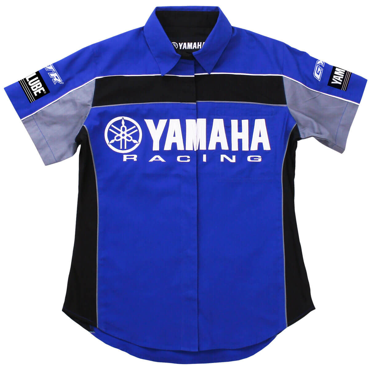 Women's Yamaha Racing Pit Lane Shirt Small blue/black