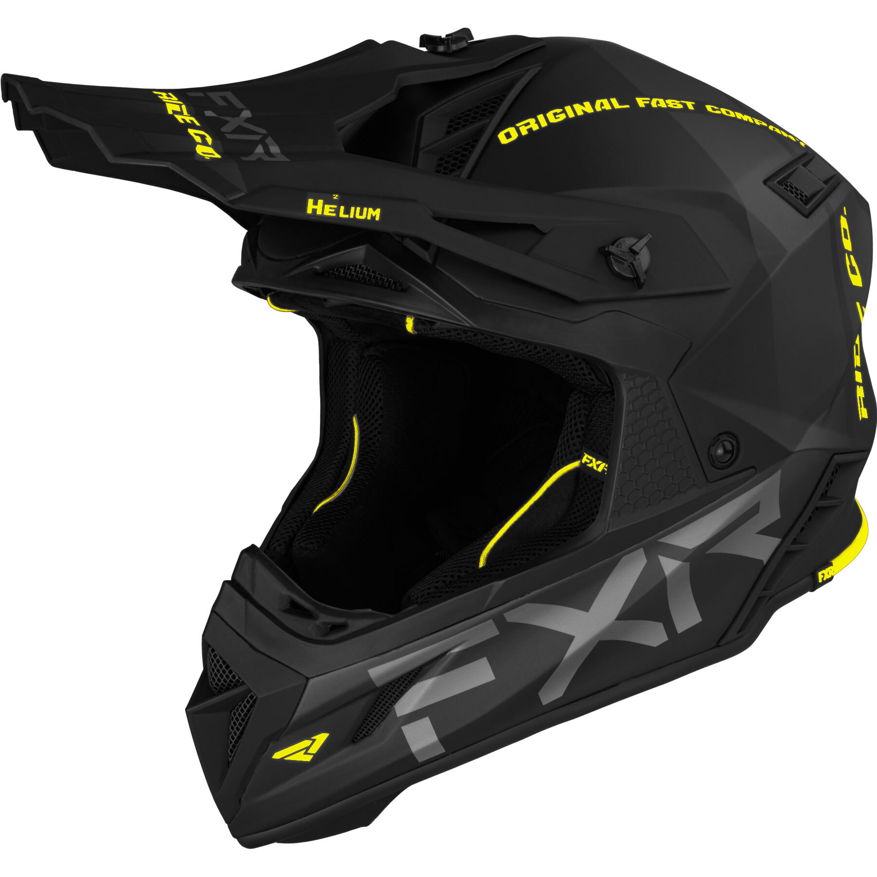 FXR® Helium Ride Co Helmet Medium black/yellow