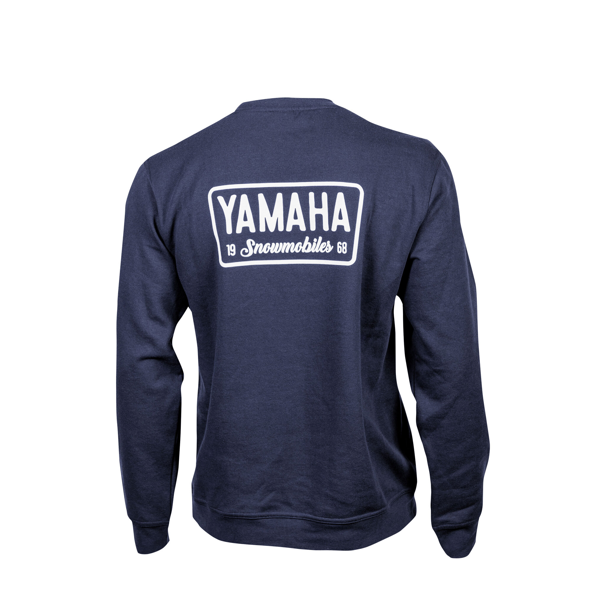 Yamaha 1968 Snowmobile Crewneck Sweater Small navy blue