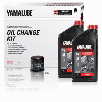 10W 40 All Performance Oil Change Kit For Yamaha ATV/SSV (3 L)