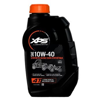 10W 40 Synthetic Blend Premium 4 Stroke Engine Oil 0.946 L (1 US QT)