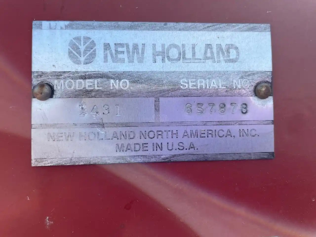 0 New Holland 1431