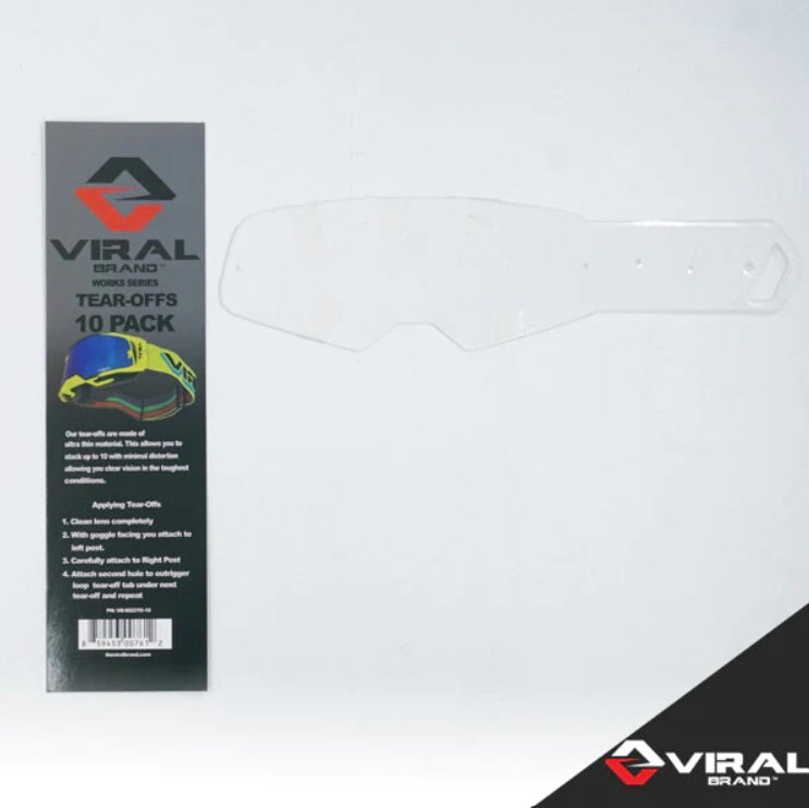 VIRAL WORKS SERIES TEAR OFFS by VIRAL GOGGLES