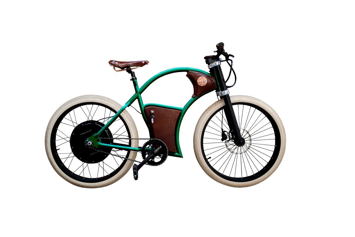 2022 Vintage Iron Rayvolt Premium E Bike Torino Green