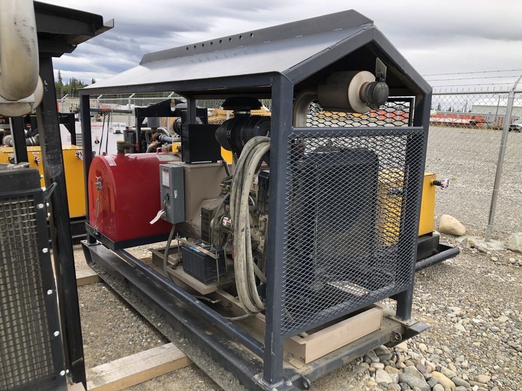 Stamford 60kW Skid Mtd Generator w/ John Deere Diesel