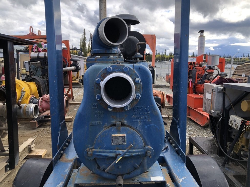 Gorman Rupp 6x6 S/A Water Pump w/ John Deere Diesel