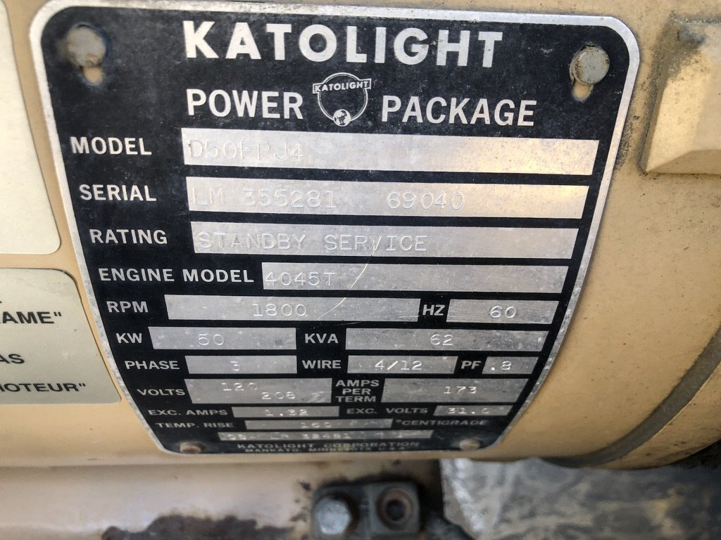 Katolight 50kW Generator