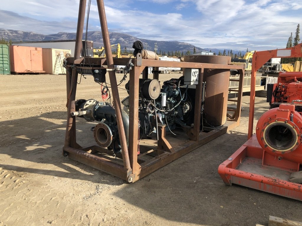 Cornell 10x8 Skid Mtd Water Pump w/ Doosan Diesel