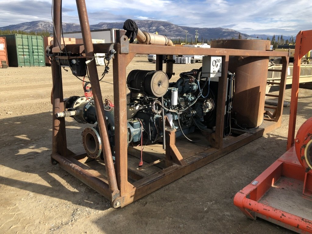 Cornell 10x8 Skid Mtd Water Pump w/ Doosan Diesel