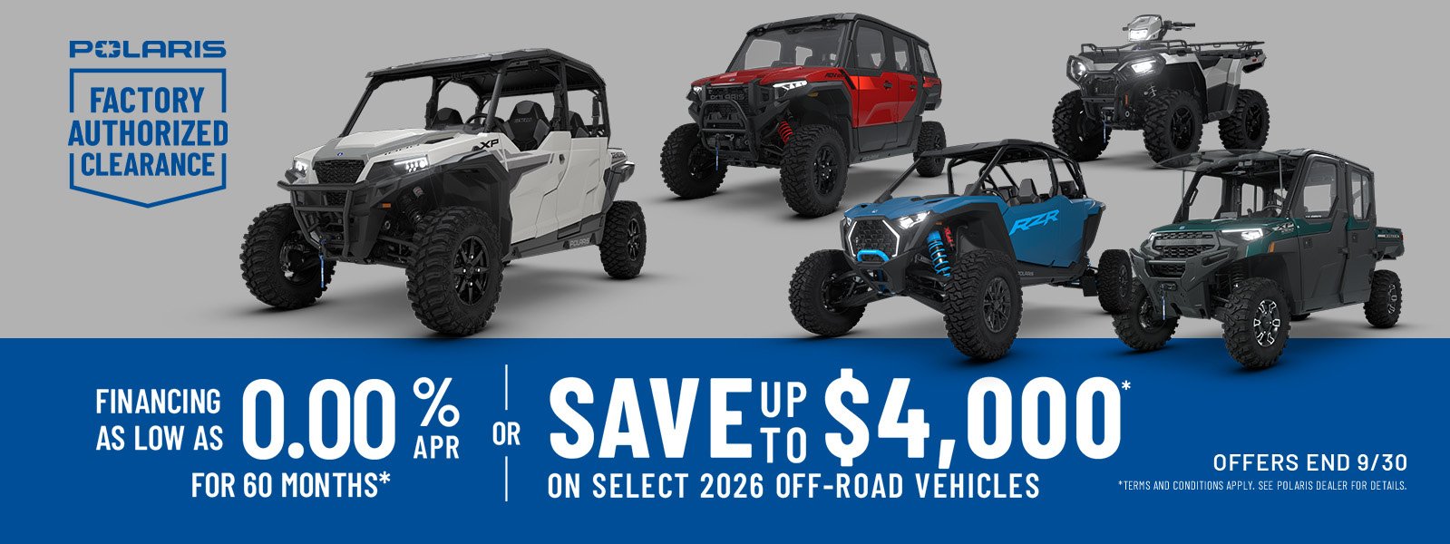 Off Road Special Offers