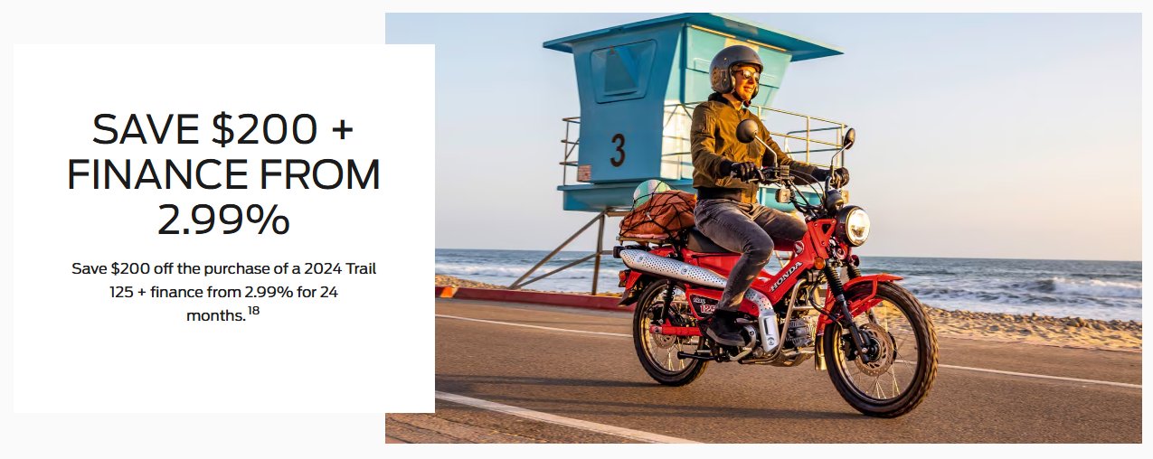 2024 Trail 125 Offer