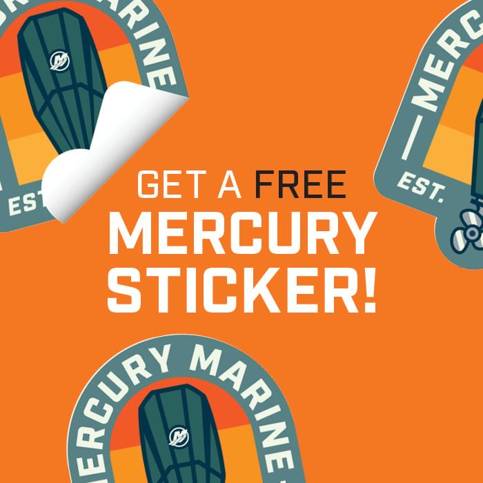 Get a Free Mercury Sticker!