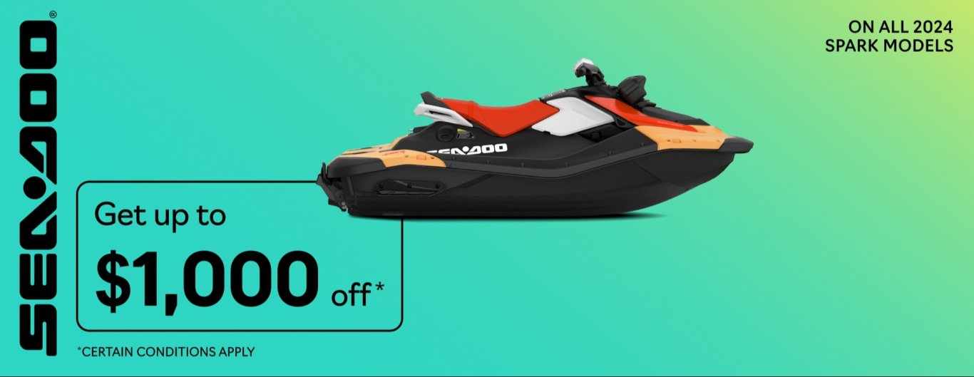 Sea Doo Get up to $1,000 off*