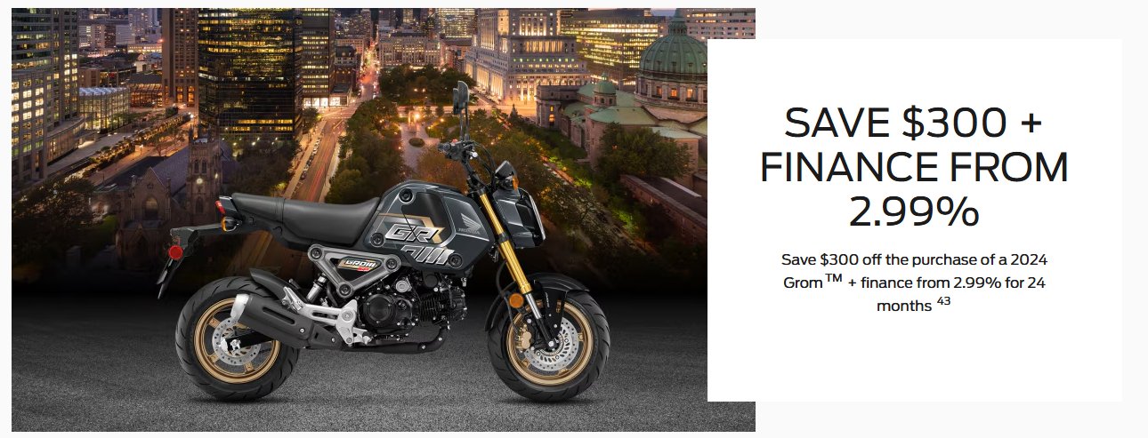 2024 Grom Offer