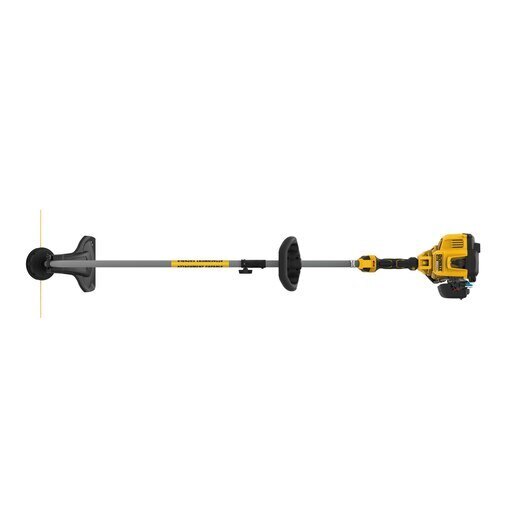 Dewalt 27 cc 2 Cycle 17 in. Gas Curved Shaft String Trimmer with Attachment Capability