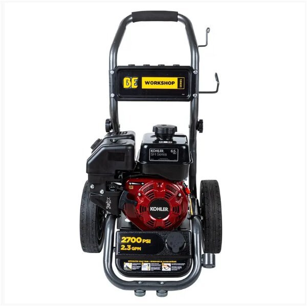 BE Power 3,400 PSI 2.3 GPM Gas Pressure Washer with KOHLER SH270 Engine and Axial Pump