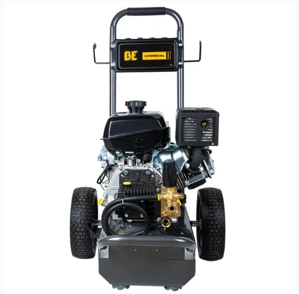 BE Power 4,400 PSI 4.0 GPM Gas Pressure Washer with KOHLER CH440 Engine and Triplex Pump