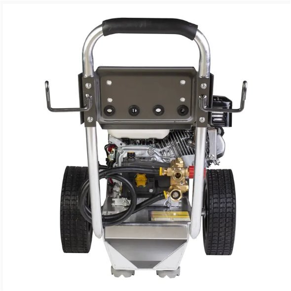 BE Power 2,500 PSI 3.0 GPM Gas Pressure Washer with Honda GX200 Engine and AR Triplex Pump